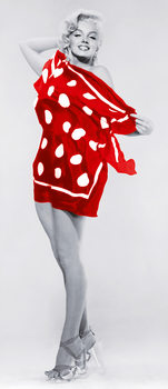 Papier peint MARILYN AT THE BEACH