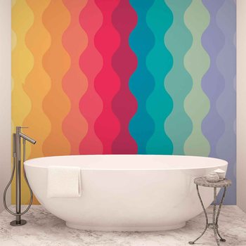 Modern Art Rainbow Poster Mural XXL