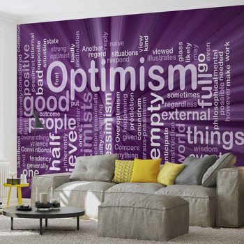 Optimisme Abstrait Poster Mural XXL