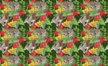 Panthère Jungle Poster Mural XXL