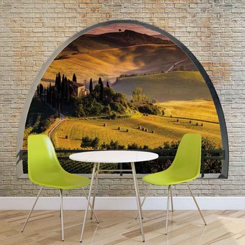 Paysage Nature Arche Vue Poster Mural XXL
