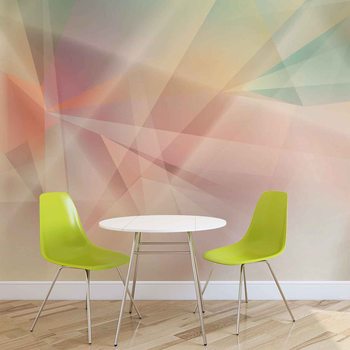Prisme Art Moderne Abstrait Poster Mural XXL