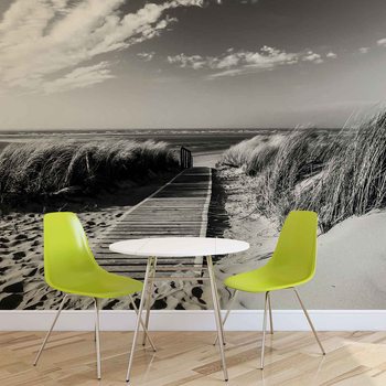 Scène de plage Poster Mural XXL