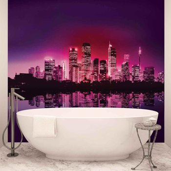 Ville New York horizon Poster Mural XXL