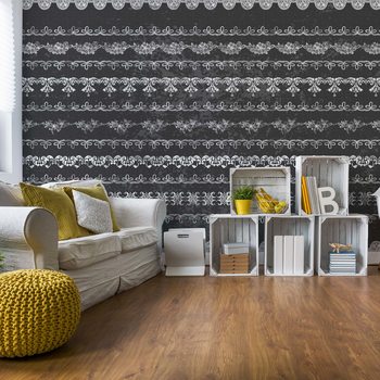 Vintage Lace Pattern Poster Mural XXL