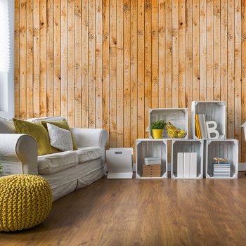 Wooden Planks Texture Poster Mural XXL