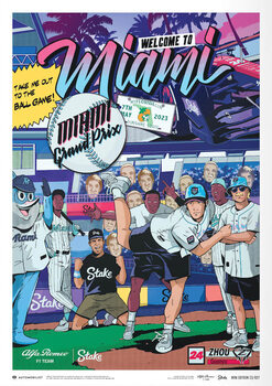 Konsttryck Alfa Romeo F1 Team Stake - Miami Grand Prix - 2023