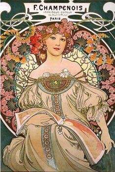 Póster Alfons Mucha - F. Champenois