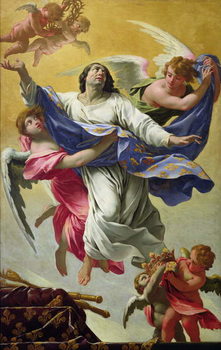 Schilderij op canvas Apotheosis of St. Louis, 1639-42