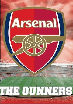 3D Poster ARSENAL - crest