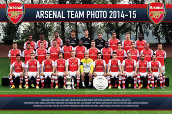 Poster Arsenal - players 12/13  Wall Art, Gifts & Merchandise