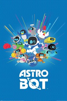 Poster Astro Bot -  Friends