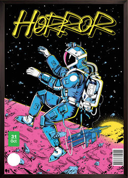 Poster Astronaut in outer space poster