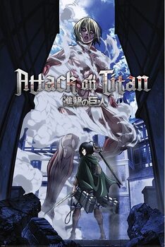 Póster Attack on Titan S3 - Female Titan Approaches