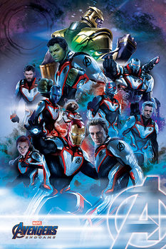Плакат Avengers: Endgame - Suits