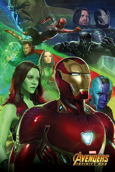 Плакат Avengers Infinity War - Iron Man