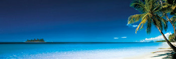 Poster Beach - morning