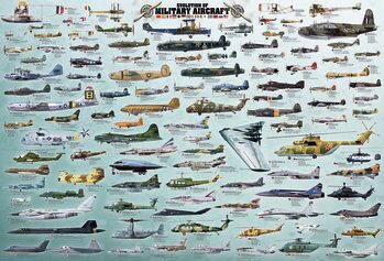 Póster Bombarderos aliados - Segunda Guerra Mundial