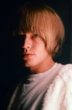 Poster Brian Jones, British musician and co-founder of the band The Rolling Stones, Sept. 1965