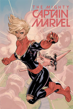 Póster Captain Marvel - Flight