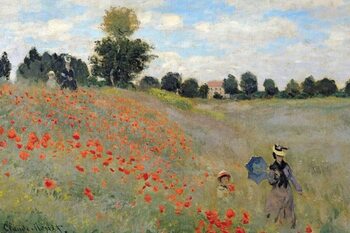 Poster Claude Monet - Poppies