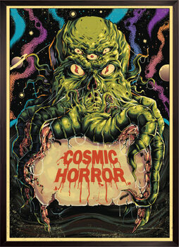 Póster Cthulhu monster horror poster
