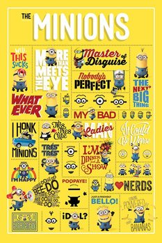Poster Despicable Me - Ich - Einfach unverbesserlich - Infographic
