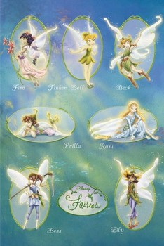 Poster DISNEY FAIRIES- squad