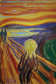 Póster Edvard Munch - El grito