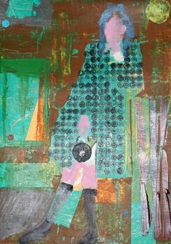 Schilderij op canvas Elle #17