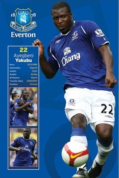 Poster Everton - yakubu