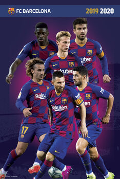 Плакат FC Barcelona 2019/2020