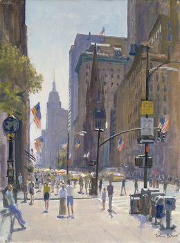Schilderij op canvas Fifth Avenue, 1997