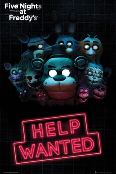 Póster Five Nights at Freddy's - Help Wanted