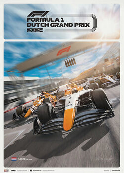 Konsttryck Formula 1® - Dutch Grand Prix - 2024