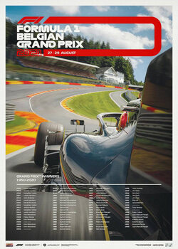 Kunstdruck Formula 1 Rolex Belgian Grand Prix 2021 - Limited Edition