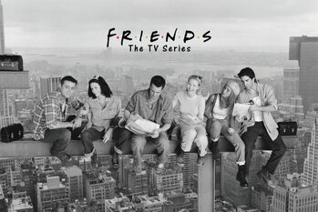 XXL Плакат Friends - Lunch on the skyscraper