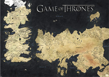 Póster Game Of Thrones - The 7 Kingdoms