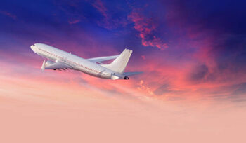 Póster Gerneric Aircraft in flight