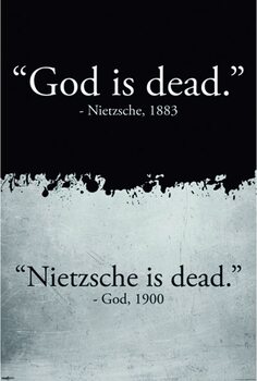 Плакат God is Dead