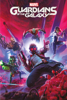 Плакат Guardins of the Galaxy - Video Game
