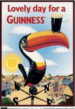 3D Poster Guinness - toucan