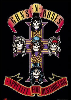 Poster Guns'n'Roses - appetite