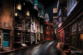 Póster Harry Potter - Diagon Alley