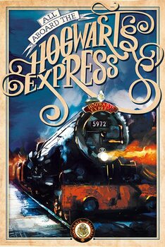 Póster Harry Potter - Hogwarts Express