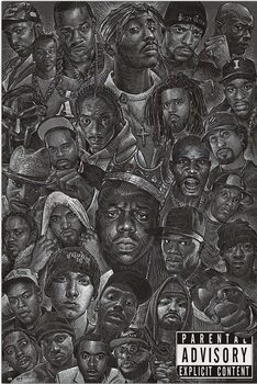 Poster Hip Hop - All Stars
