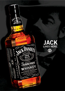 3D Poster JACK DANIEL'S - bottle