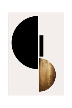 Плакат Kubistika - Shape no.3