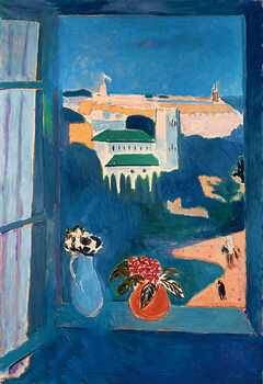 Poster Landscape viewed from a Window, 1912-13