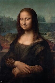 Плакат Leonardo Da Vinci - Mona Lisa